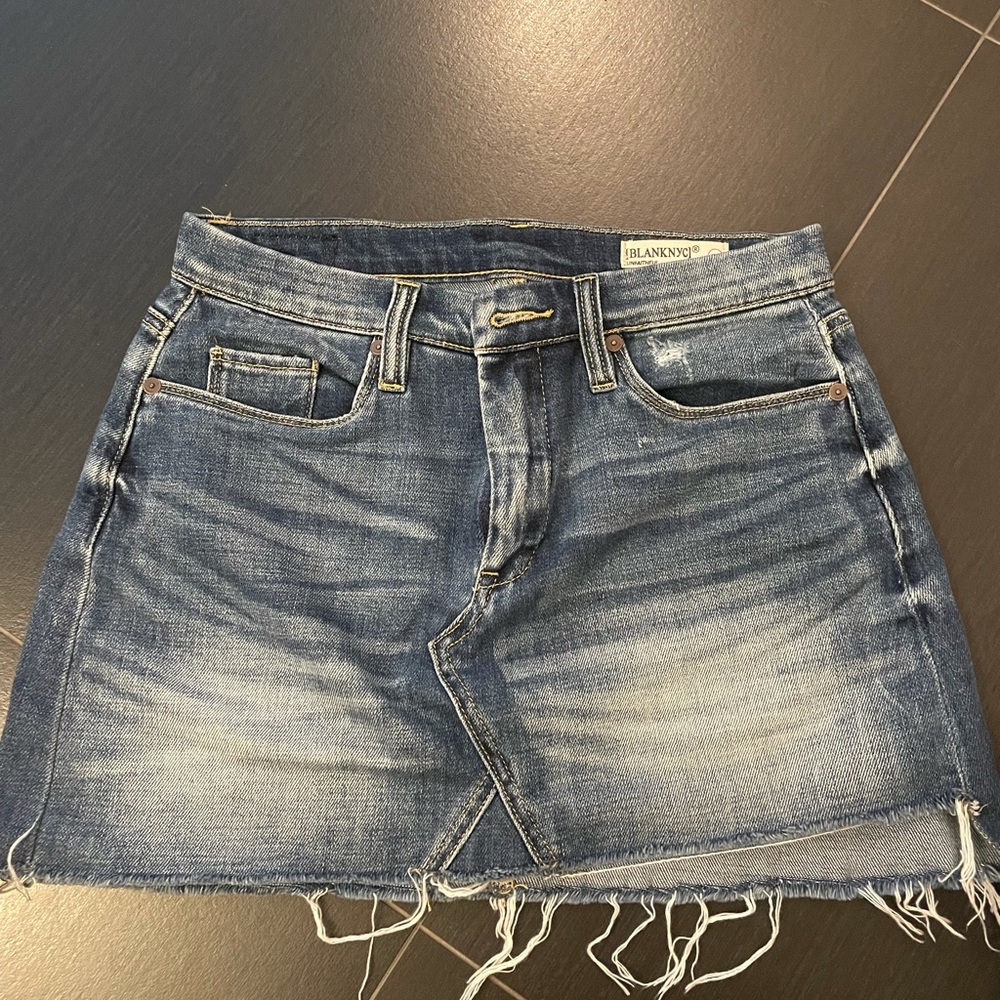 BLANK NYC JEAN SKIRT